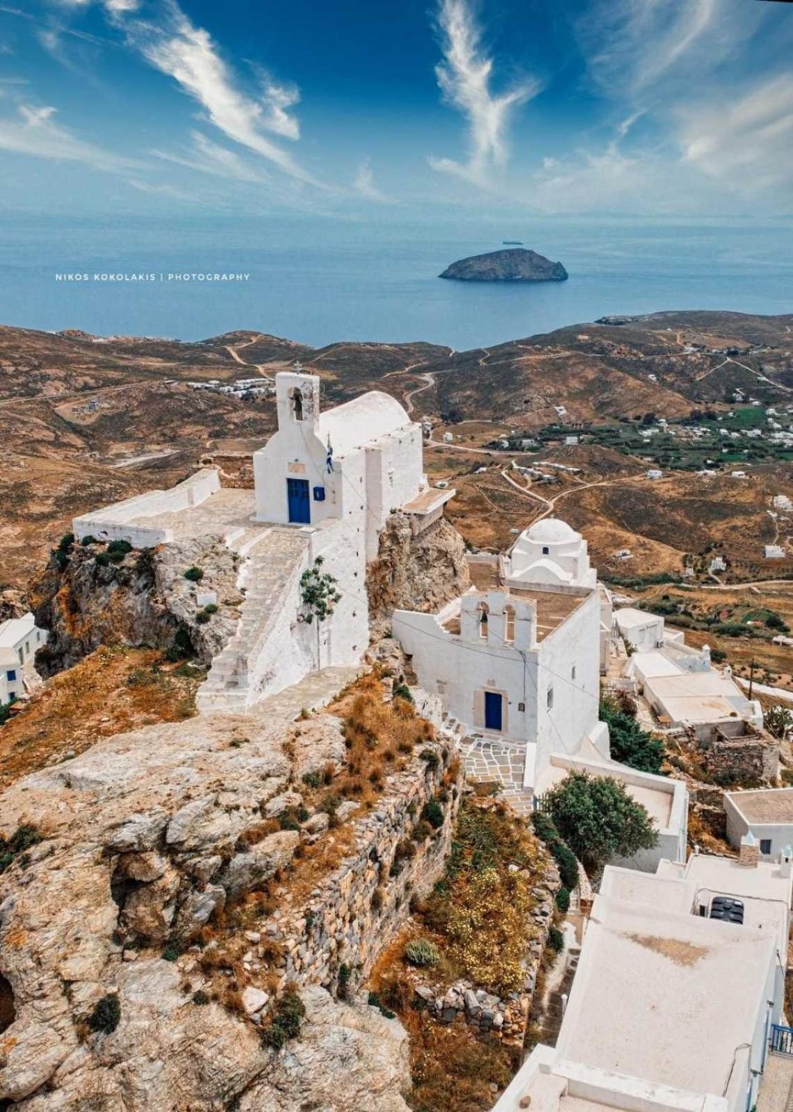 Eleios Hotel Serifos Livadi  Eksteriør bilde